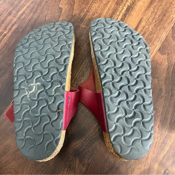 3/$30 🍂 Birkenstock Gizeh Electric Metallic Magenta Slides Sandals - Picture 8 of 8